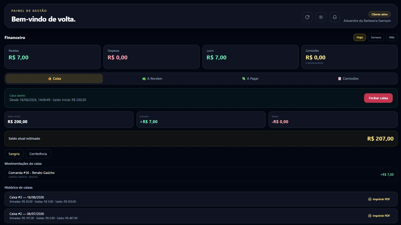 Sysmov Agenda — 4. Financeiro